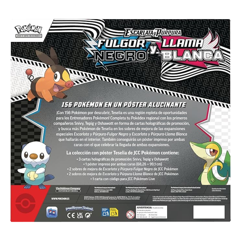 Pack Fulgor Negro y Llama Blanca – Colección con Póster | Español - Una Carta Más
