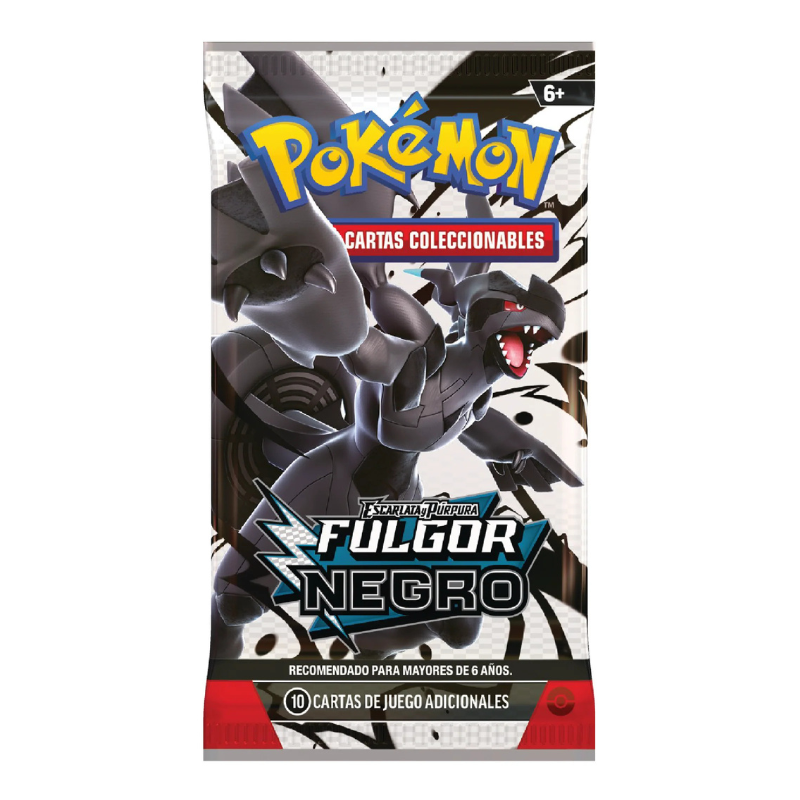 Booster pack Black Bolt - Fulgor Negro | Español - Una Carta Más