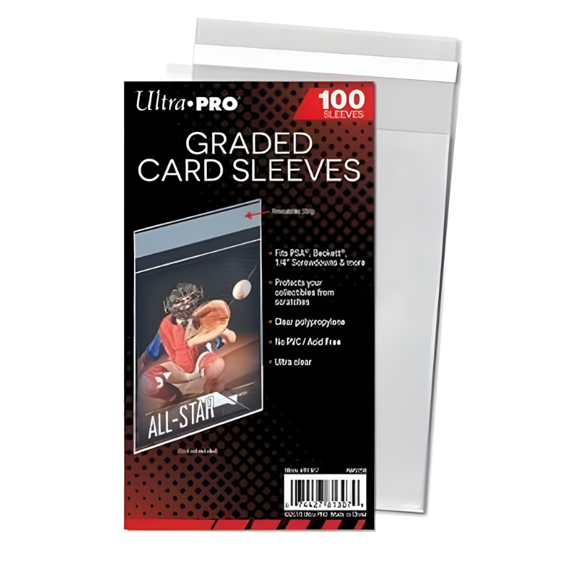 Ultra Pro 100 Fundas para Cartas Gradeadas - Una Carta Más
