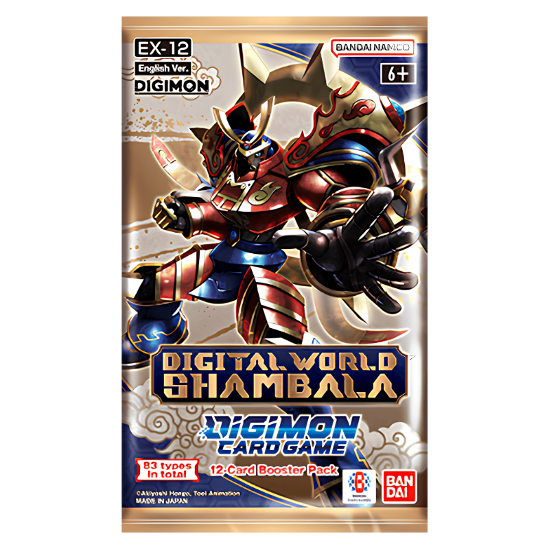 Digimon TCG - Digital World Shambala - Ex-12 Extra Booster pack | Inglés