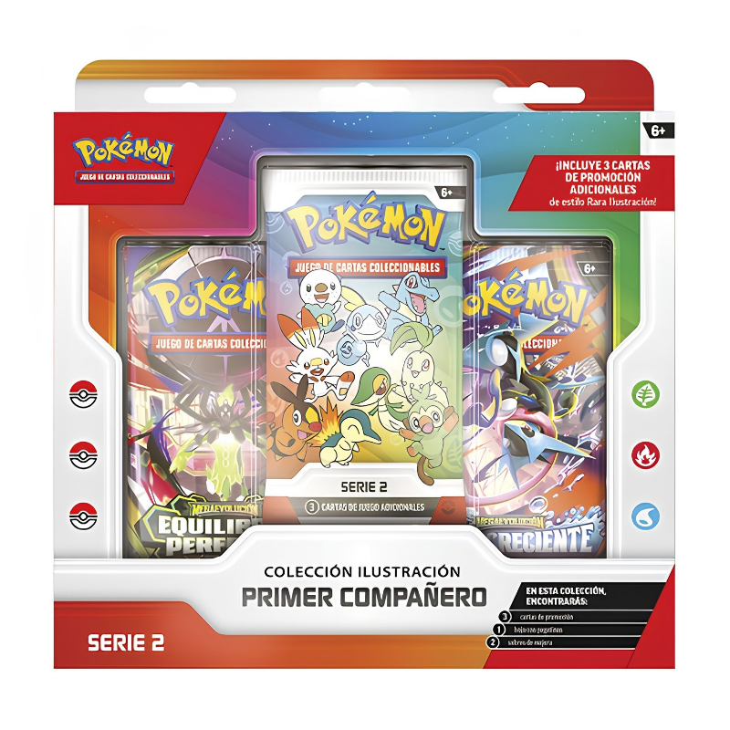 Pokémon Pack First Partner Booster Collection Serie 2 | Español