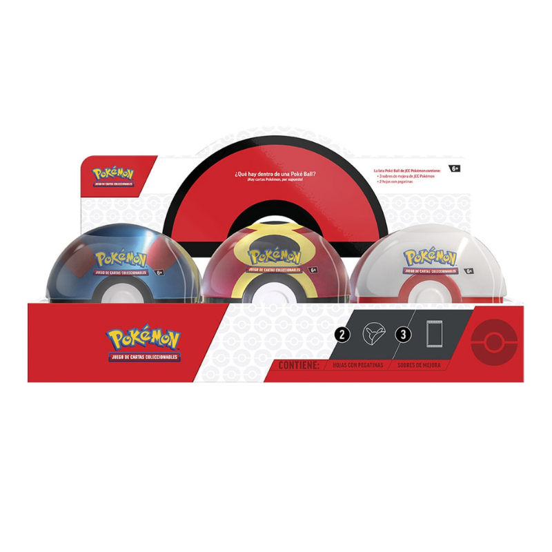 Lata Pokeball Pokémon | Español