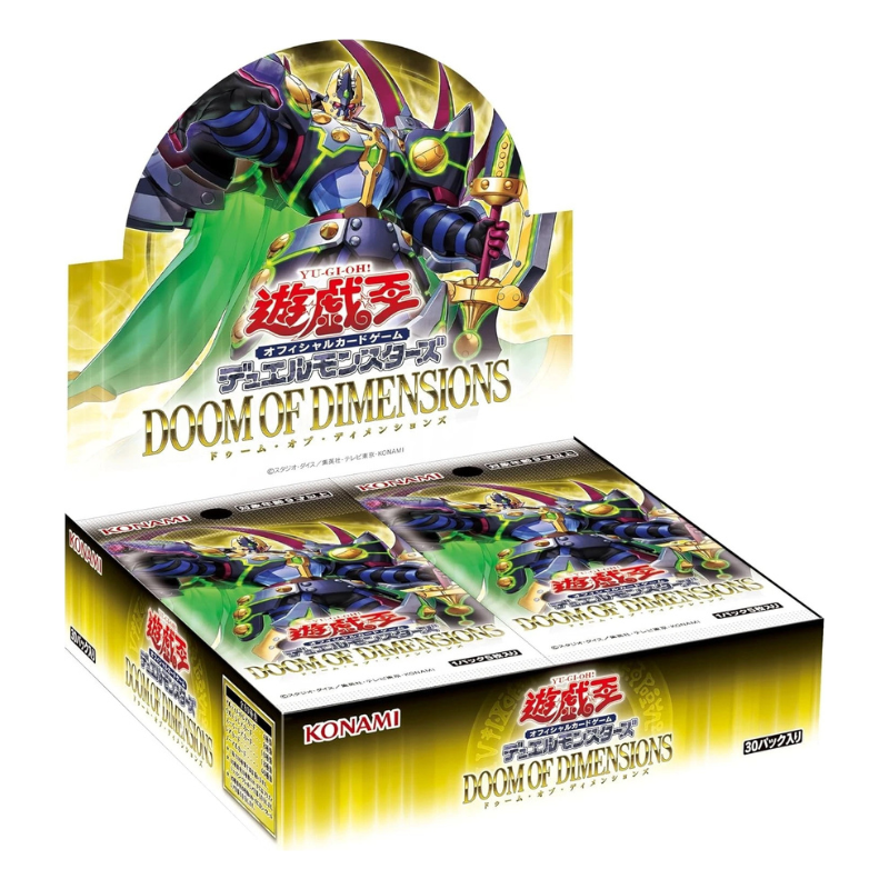 Booster Box Yu-Gi-Oh! Doom of Dimensions (30 Sobres) | Japonés