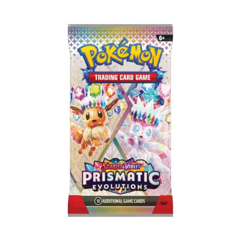 Booster Pack Prismatic Evolutions | Inglés - Una Carta Más
