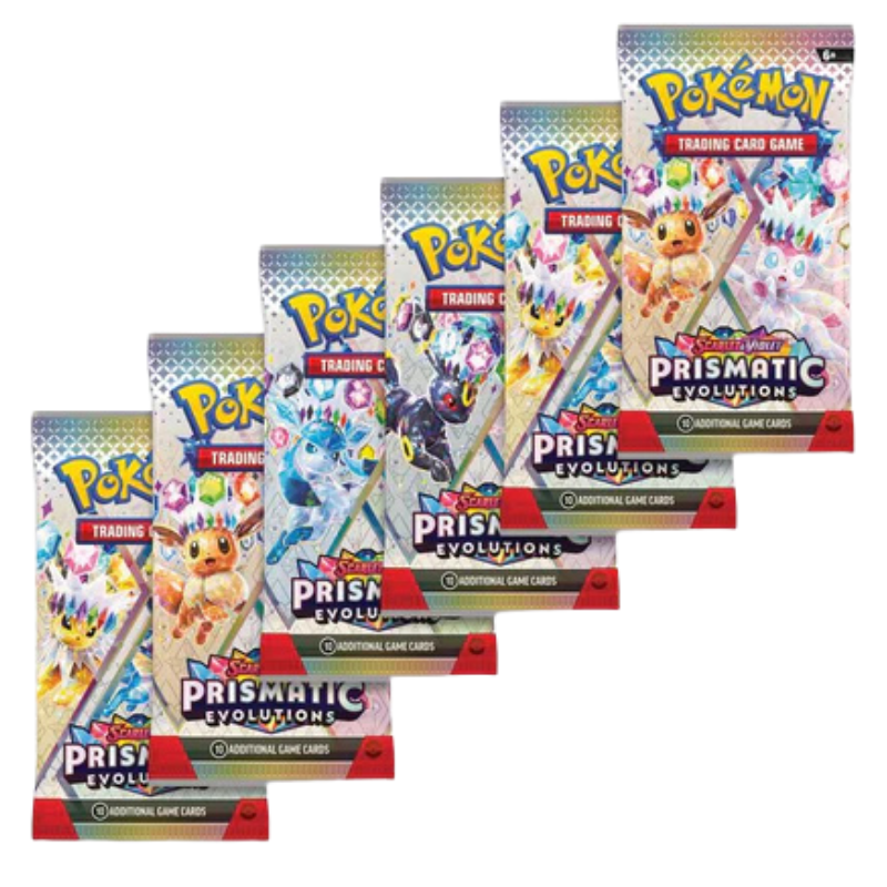 Booster Bundle Scarlet & Violet: Prismatic Evolutions | Inglés - Una Carta Más