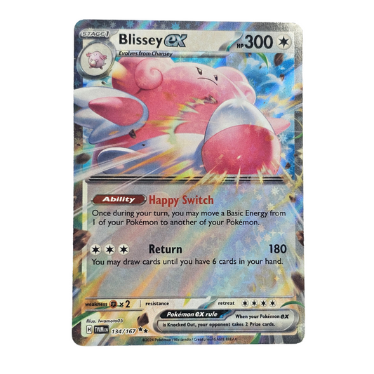Blissey EX #134 | Ingles - Una Carta Más