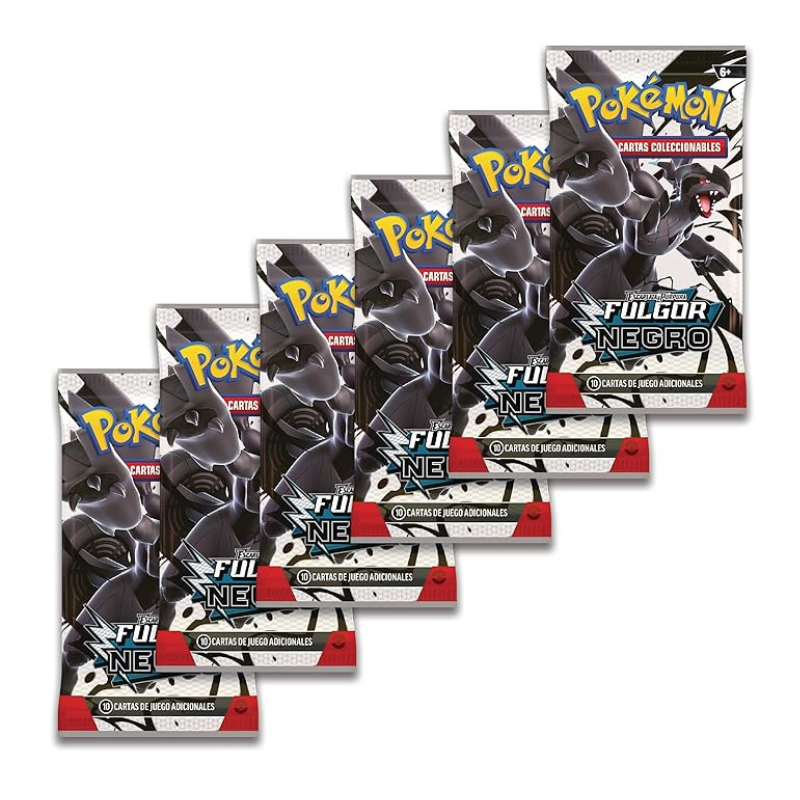 Booster pack Black Bolt - Fulgor Negro | Español - Una Carta Más