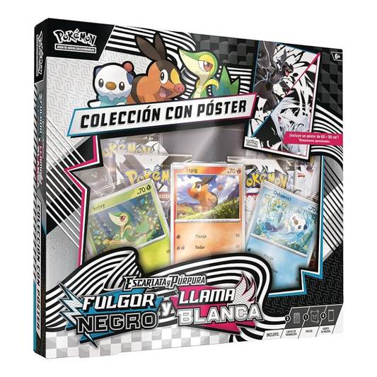 Pack Fulgor Negro y Llama Blanca – Colección con Póster | Español - Una Carta Más