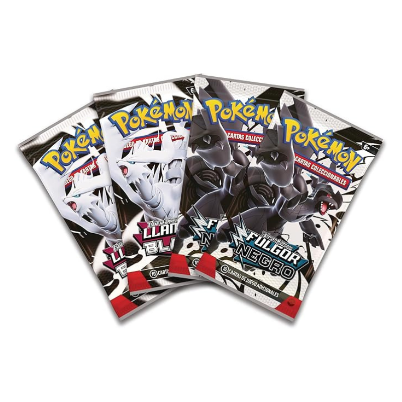 Pack Fulgor Negro y Llama Blanca – Colección con Póster | Español - Una Carta Más