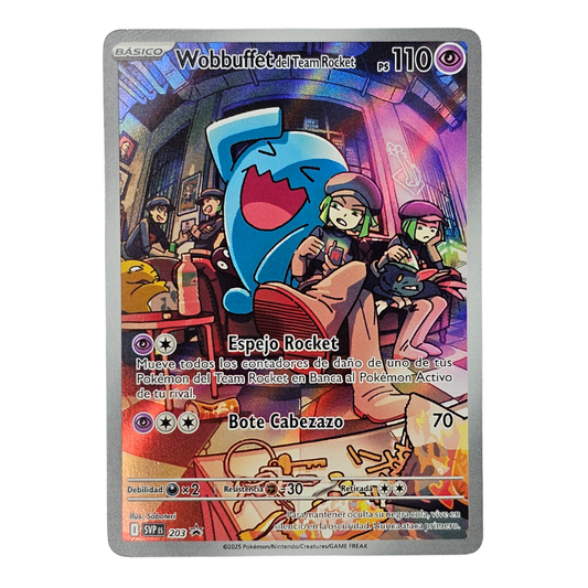 Team Rocket's Wobbuffet #203 | Español - Una Carta Más
