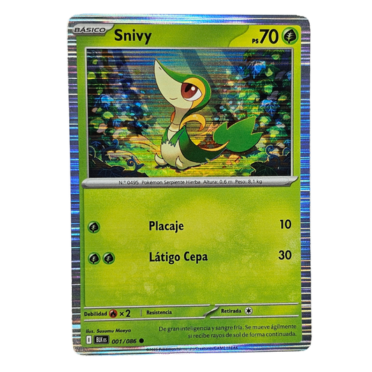 Snivy [Poster Holo] #1 | Español - Una Carta Más