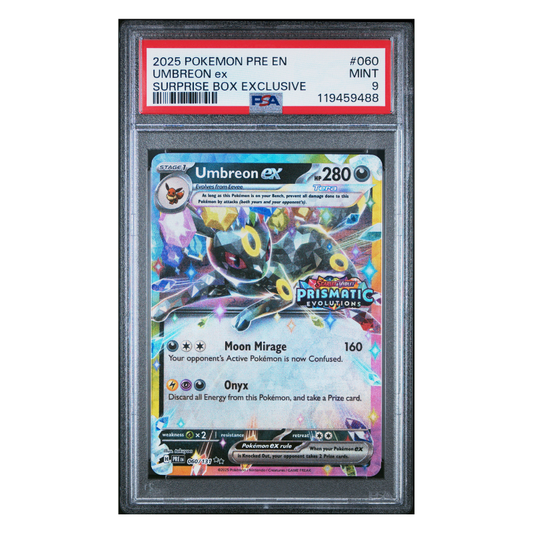 Umbreon EX [Stamped] #60 | PSA 9  | Inglés