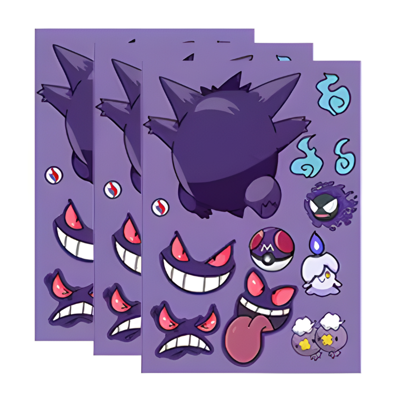 Diseña tu Pokémon de pegatinas (varios modelos)