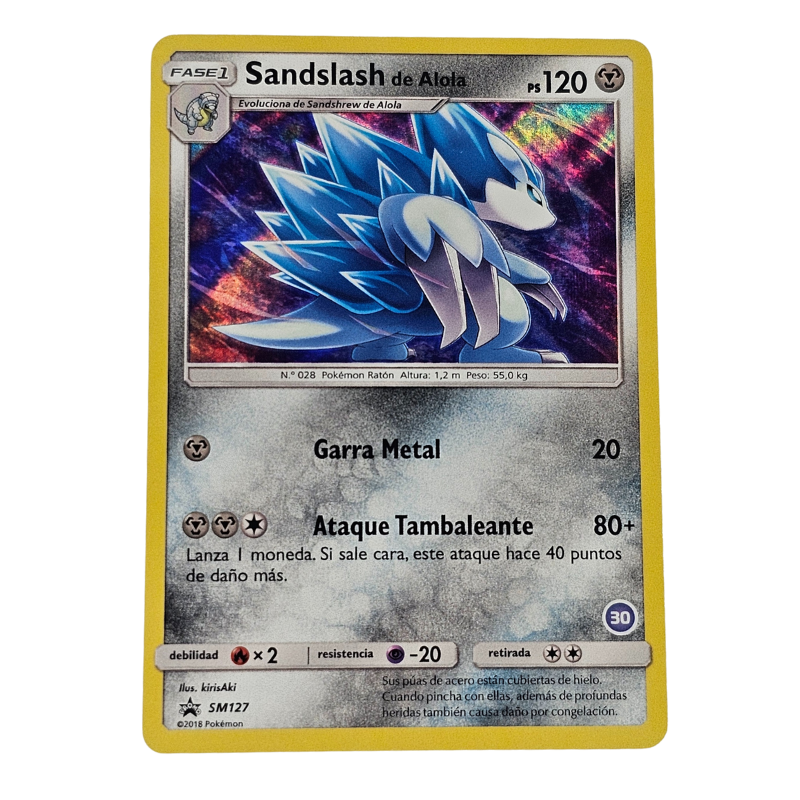 Sandslash de Alola #SM127 (PROMO) | Español - Una Carta Más