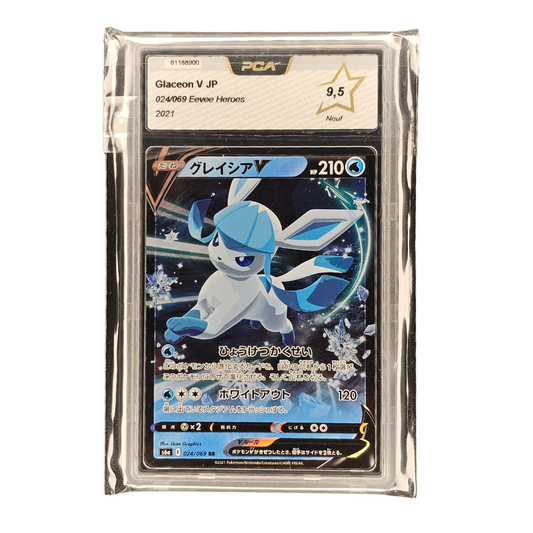 Glaceon V #24 | PCA 9,5 | Japonés