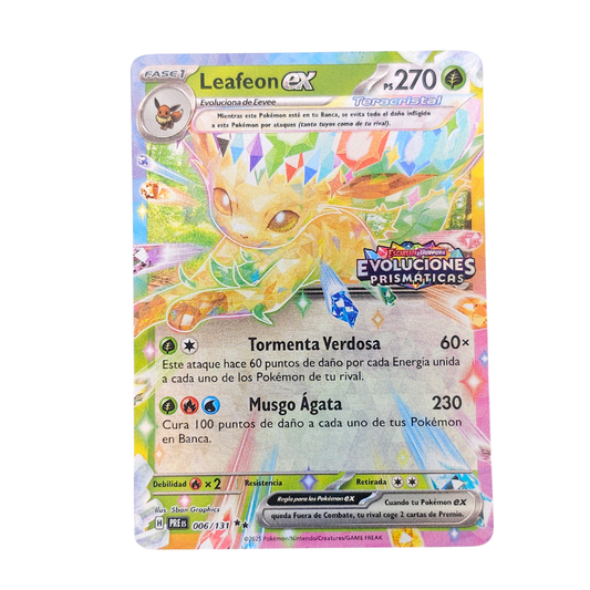 Leafeon EX [Stamped] #6 | Español