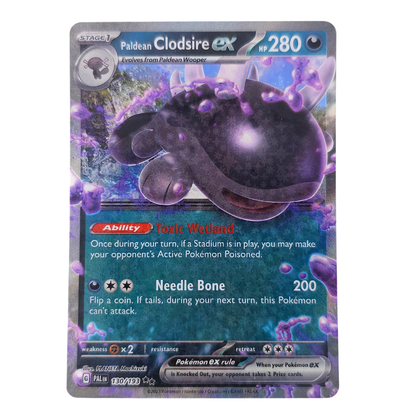 Paldean Clodsire EX #130 | English