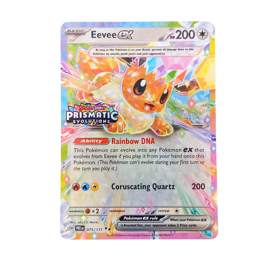 Eevee EX [Stamped] #75 | Inglés