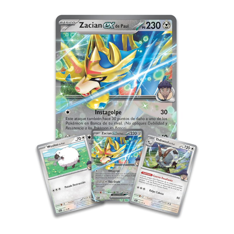 Colección Zacian EX de Paul | Español