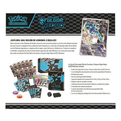 Elite Trainer Box de Fulgor Negro | Español