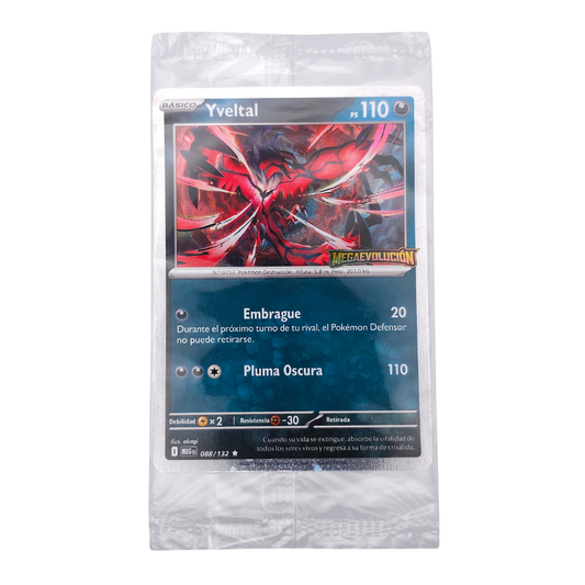Yveltal [Stamped] #88 [Blister Sellado] | Español
