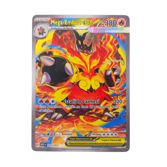Mega Emboar EX #273 | Español