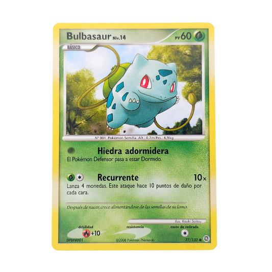 Bulbasaur #77 | Secret Wonders 2008 | Spanish