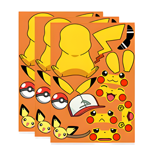 Diseña tu Pokémon de pegatinas (varios modelos)