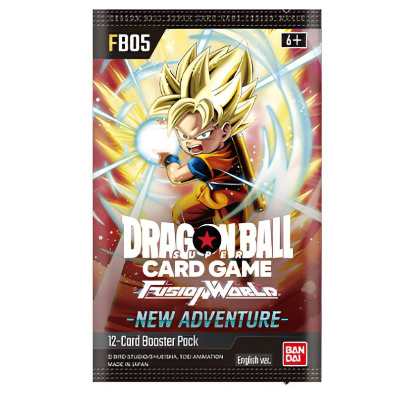 Booster Pack de Dragon Ball Fusion - FB05 | Inglés - Una Carta Más