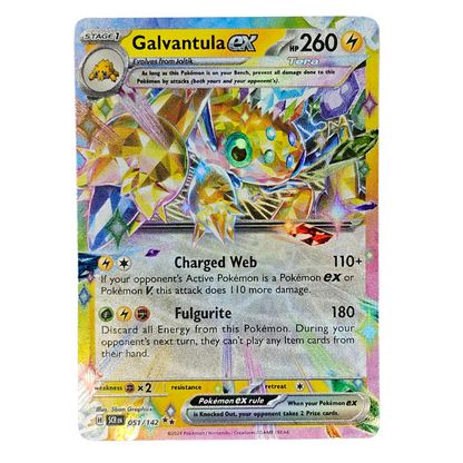 Galvantula EX #51 | Ingles - Una Carta Más