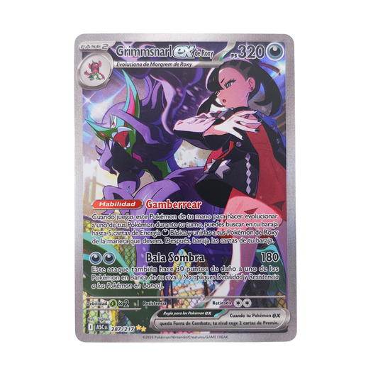 Grimmsnarl EX de Roxy #287 | Español