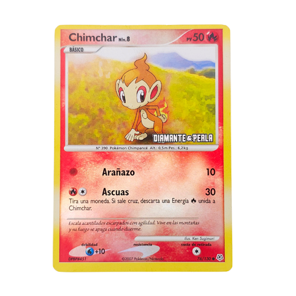 Chimchar [Stamped] #76 | Diamond & Pearl 2007 | Spanish