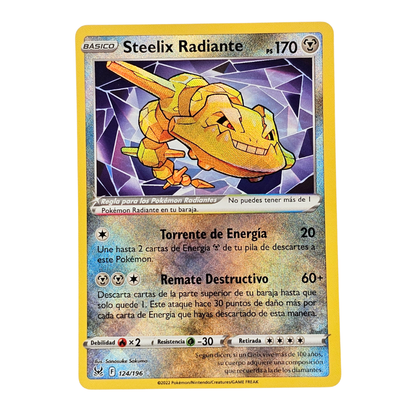 Radiant Steelix [Reverse Holo] #124 | Español