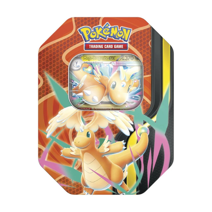 Latas Mega Dragonite-EX, Mega Darkrai-EX y Mega Zeraora-EX | Español