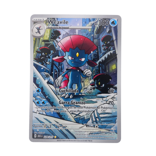 Weavile #228 | Español