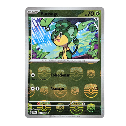 Pansage [Master Ball] #4 | Español