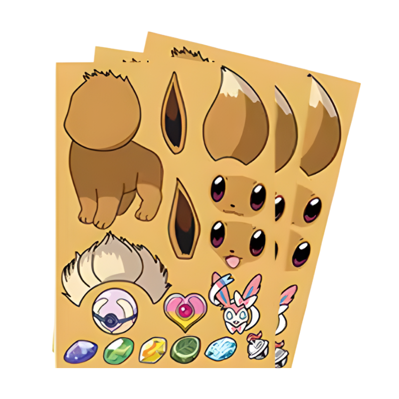 Diseña tu Pokémon de pegatinas (varios modelos)