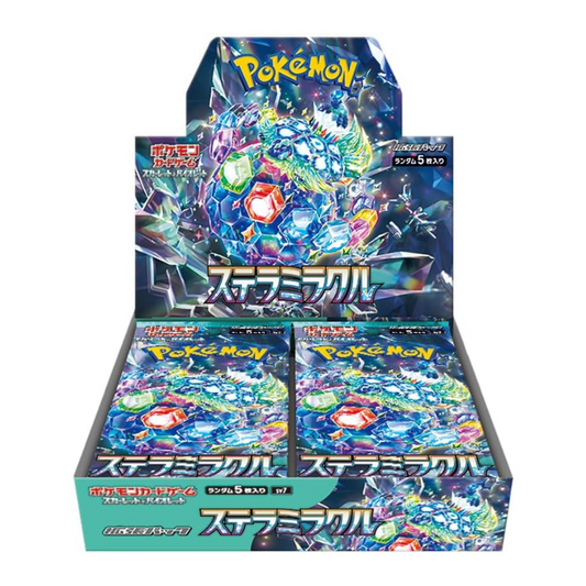 Booster Box Scarlet & Violet Stellar Miracle | Japonés - Una Carta Más