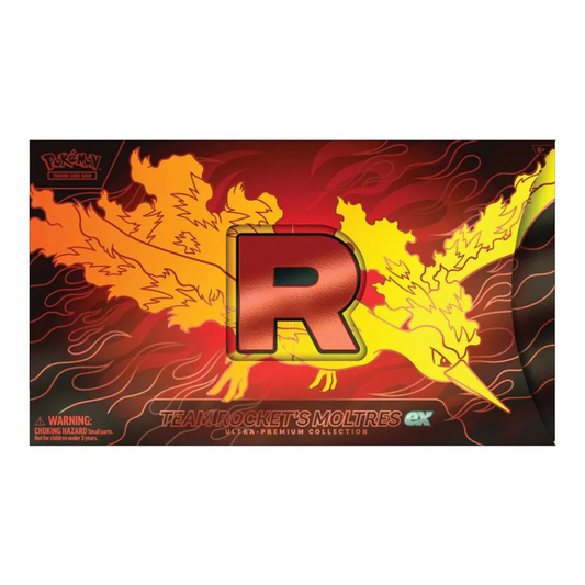 Ultra Premium Team Rocket’s Moltres EX | Español - Una Carta Más