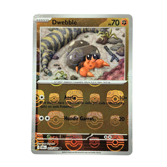 Dwebble [Master Ball] #51 | Español