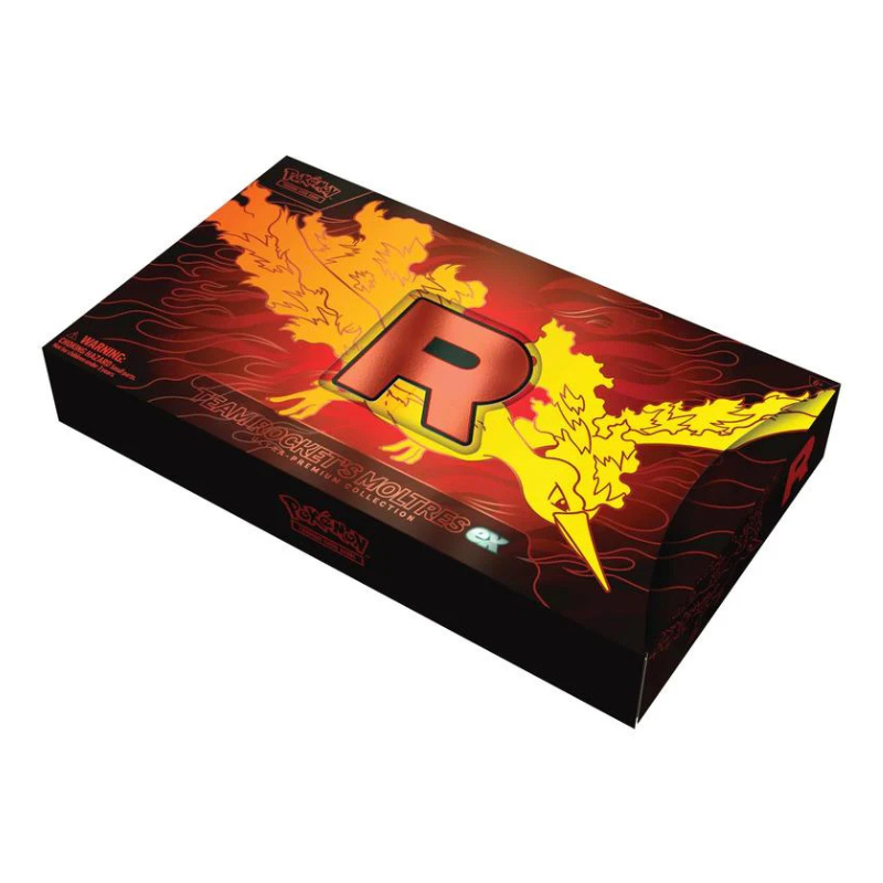 Ultra Premium Team Rocket’s Moltres EX | Español - Una Carta Más