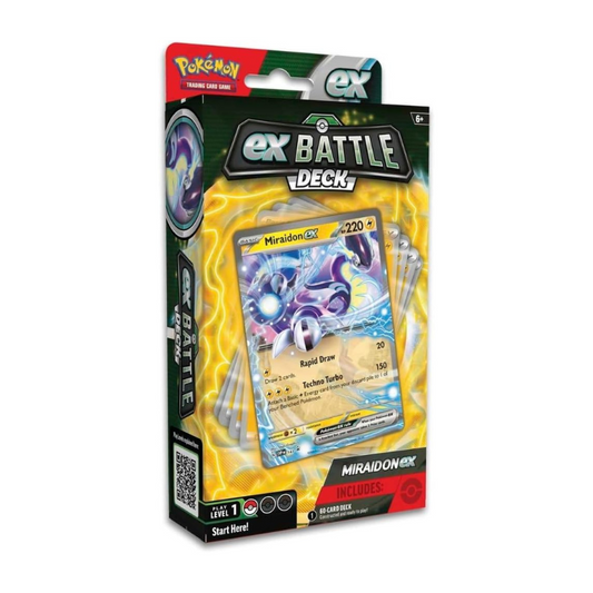 Miraidon EX Battle Deck | Inglés - Una Carta Más