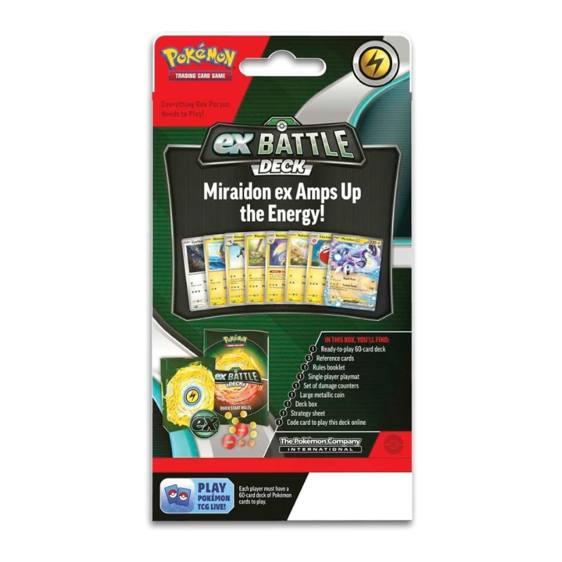 Miraidon EX Battle Deck | Inglés - Una Carta Más