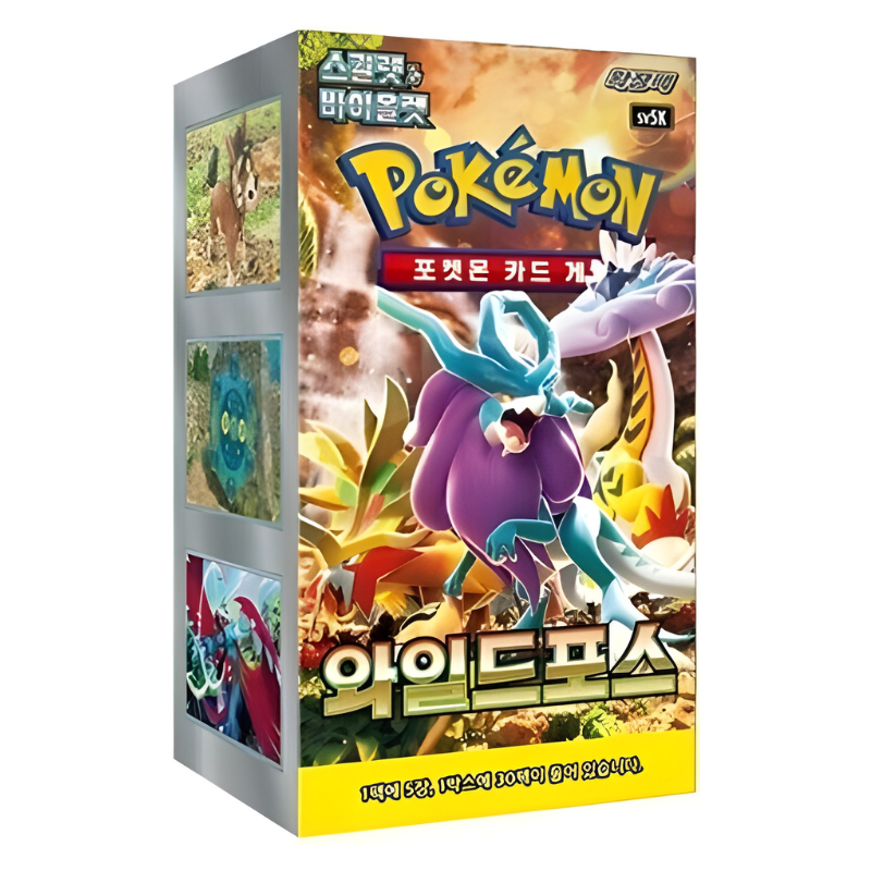 Booster Box Wild Force | Coreano - Una Carta Más
