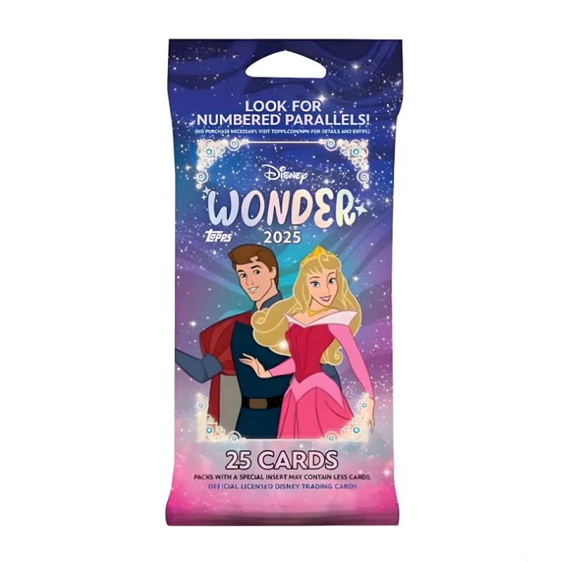 Topps Wonder Disney 2025 - Fat Pack - (25 Cartas) | Inglés