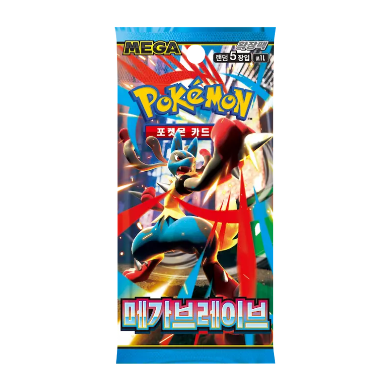 Booster Pack Mega Brave | Coreano - Una Carta Más