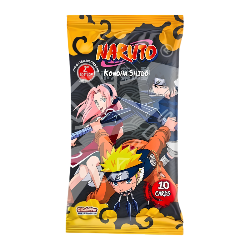 Booster Pack Naruto Mythos TCG – 2nd Edition | Inglés