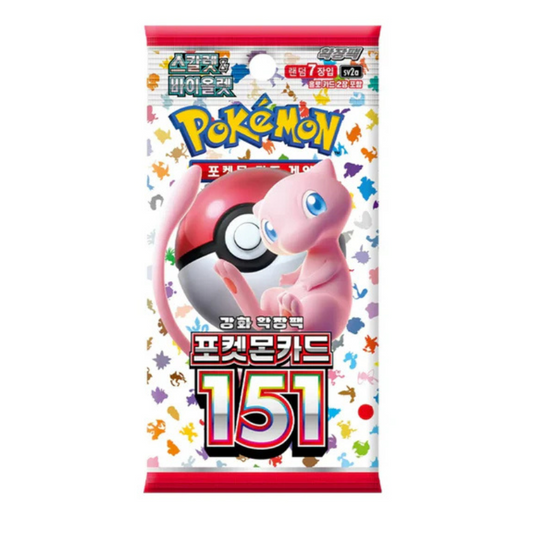 Booster Pack Pokémon 151 | Coreano - Una Carta Más