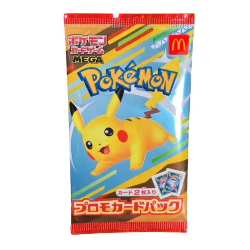 Booster Pack Pokemon McDonald ́s Promo Pack 2025 | Japonés - Una Carta Más
