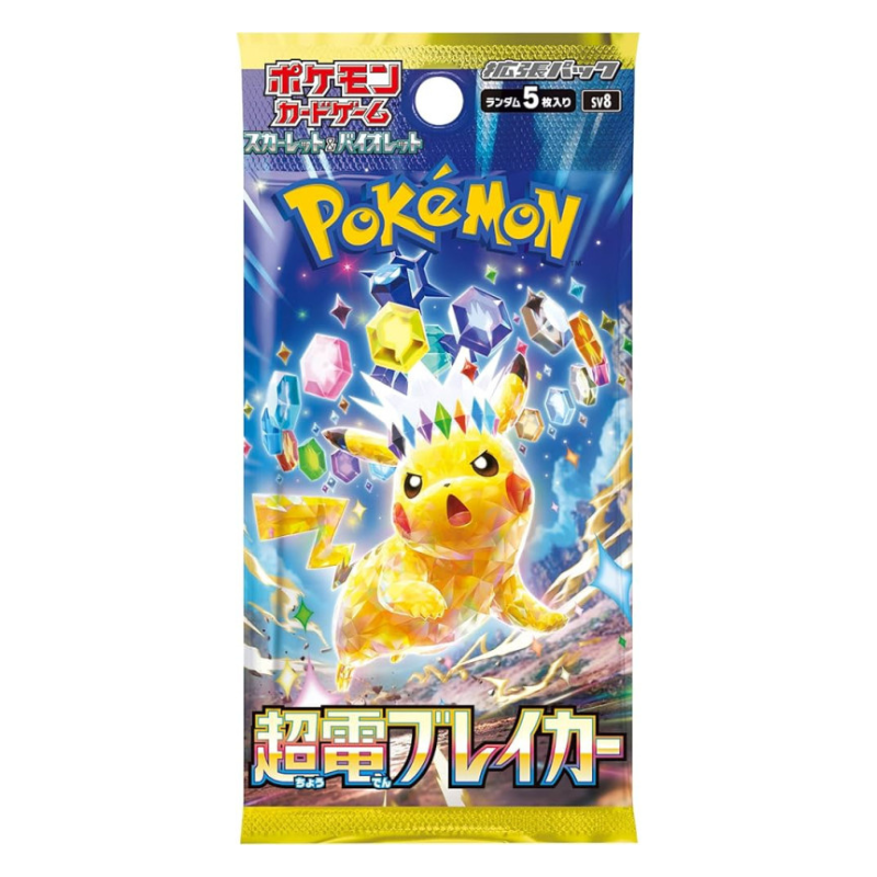 Booster Pack Scarlet & Violet Super Electric Breaker | Japonés - Una Carta Más